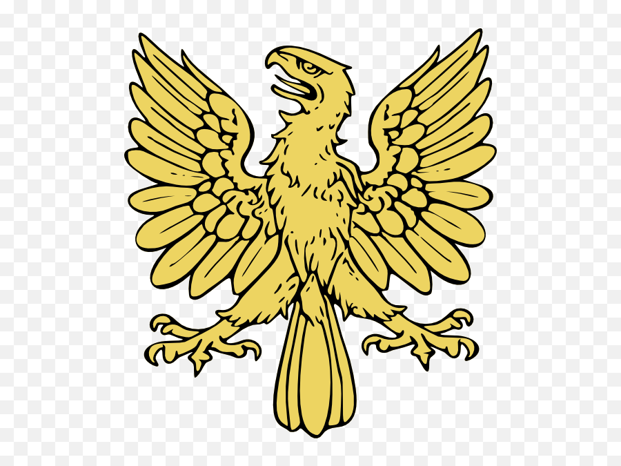 Eagle - Download Americanbadassb Round Ornament Clipart Gold Eagle Coat Of Arms Emoji,Badass Emoji