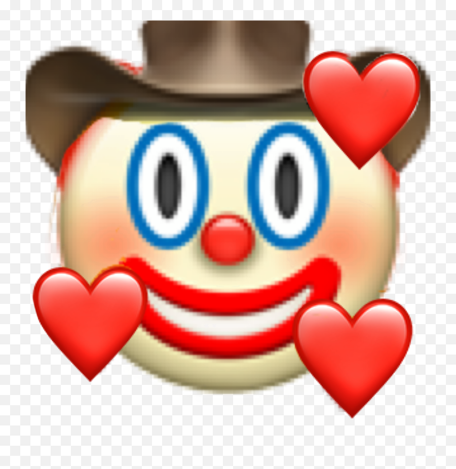 Joke Sticker Emojisticker Clownface - Clown Emoji Edit,Joke Emoji