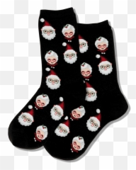 Womenu0027s Santa And Mrs Claus Socks U2013 Hotsox - Sock Emoji,Sparkler Emoji