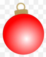 Red Christmas Ornament Clipart Jpg - Clipartix Christmas Ball Ornament Clip Art Emoji,Emoji Christmas Decorations