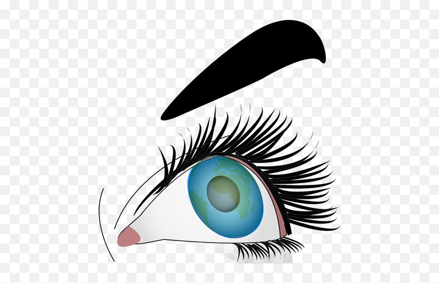 Illustration Of Close - Drawing Eye In Computer Emoji,Zoom Eyes Emoji