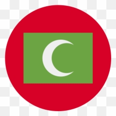 Maldives Flag Icon - Circle Emoji,St Lucian Flag Emoji