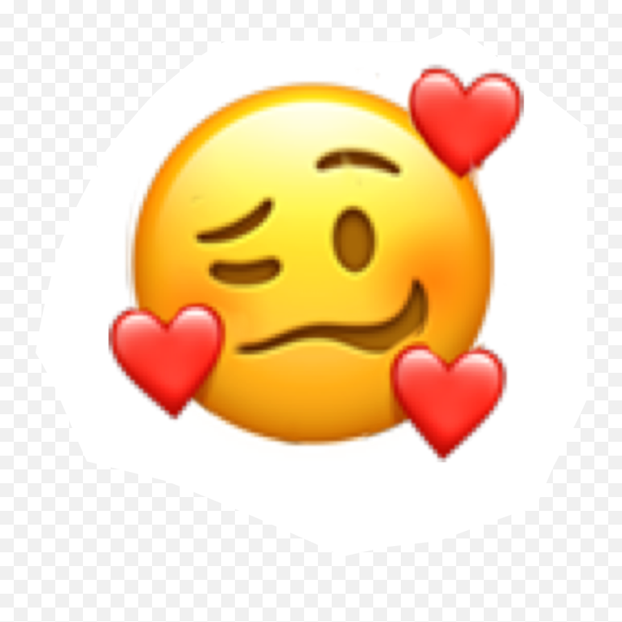 Love Emoji Cute Hearts Sticker - Simp Emoji,Goofy Emoji