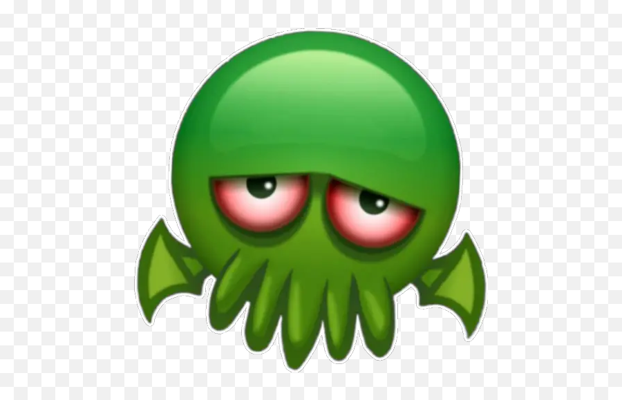 Emoji Cthulhu Th Gii Png - Fictional Character,Cthulhu Emoji