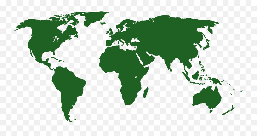 World Map Green - Icann Government Advisory Committee Emoji,Emojie Worl D