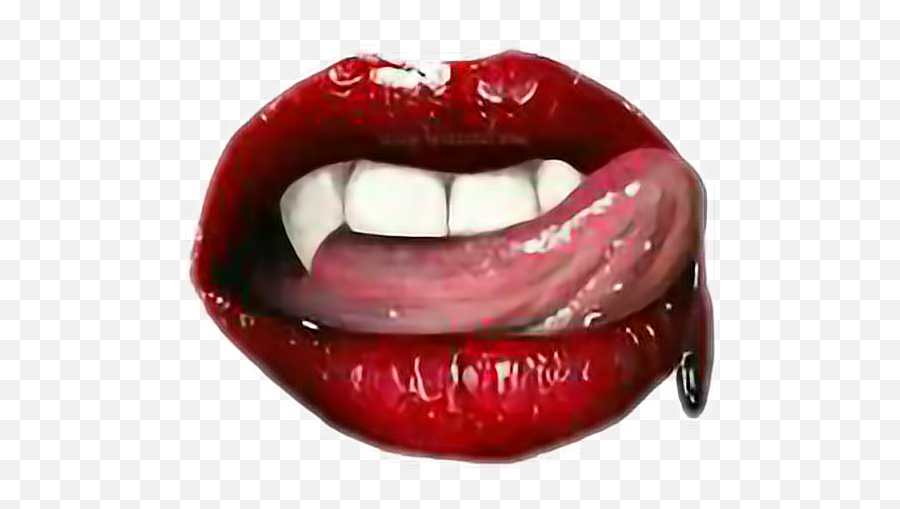 Fangs Mouth Vampire - Vampire Emoji,Fangs Emoji