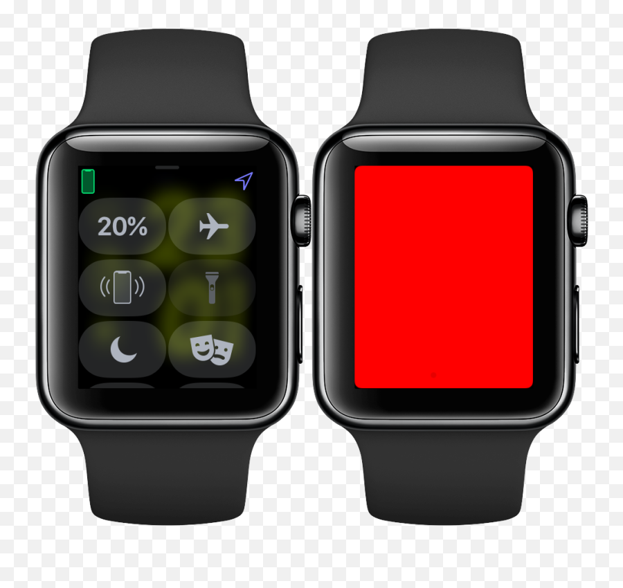 Turn Your Apple Watch Into A Flashlight - Apple Watch Series 3 Flashlight Emoji,Red Light Emoji