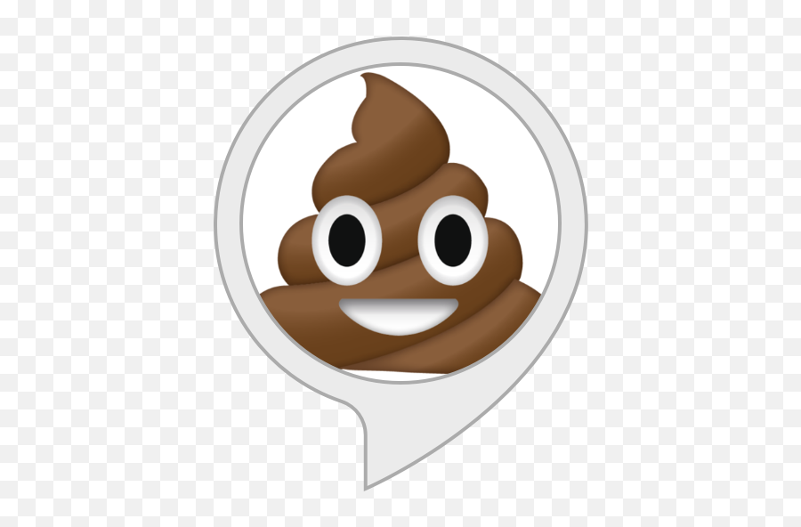 Alexa Skills - Poop Emoji Transparent,Door Emoji