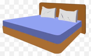 Clipart Bed Clothes Transparent Free - Frame Emoji