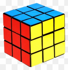 Transparent Cube Transparent Png - Rubix Cube Transparent Background Emoji,Rubik's Cube Emoji