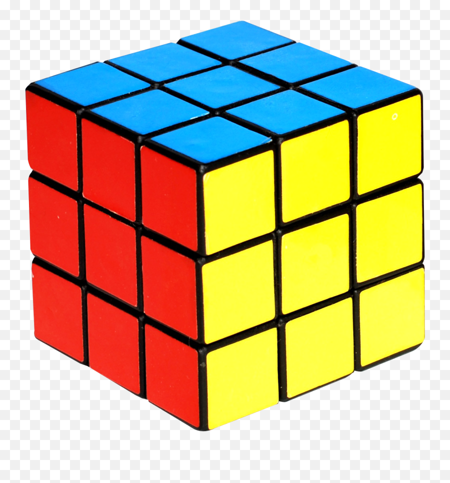 Transparent Cube Transparent Png - Rubix Cube Transparent Background Emoji,Rubik's Cube Emoji