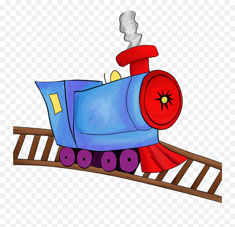 Train Image Download Free Clip Art - Train Tracks Clipart Free Emoji,Train Emoticon