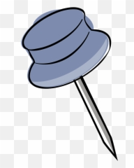 Drawing - Pin Clipart Emoji,Push Pin Emoji