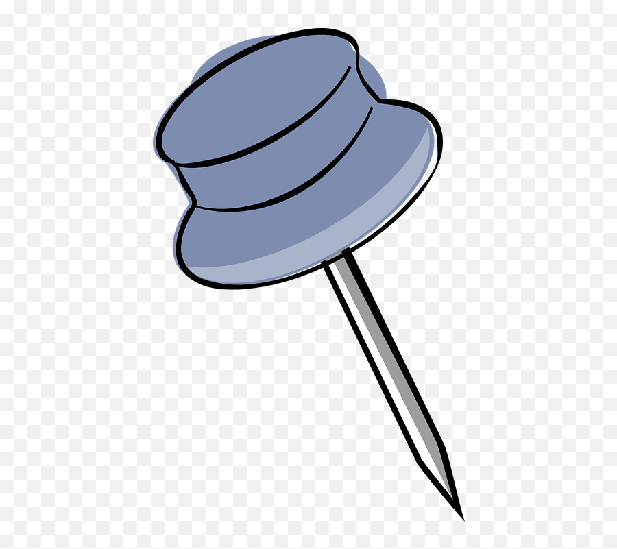 Drawing - Pin Clipart Emoji,Push Pin Emoji