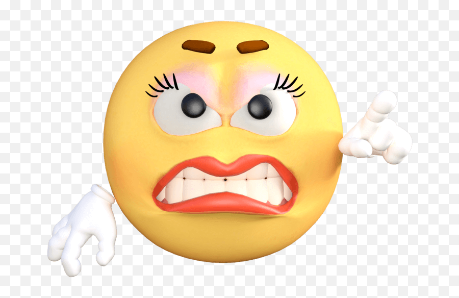Snapchat Emoji Meaning - Angry Face Girl Emoji,Emoji Meanings