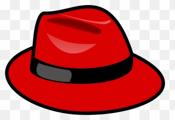 Red Fedora Hat Vector Clipart Image - Red Hat Emoji,100 Emoji