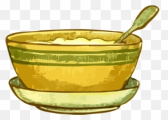 Bowl With Porridge - Of Oatmeal Clipart Png Emoji