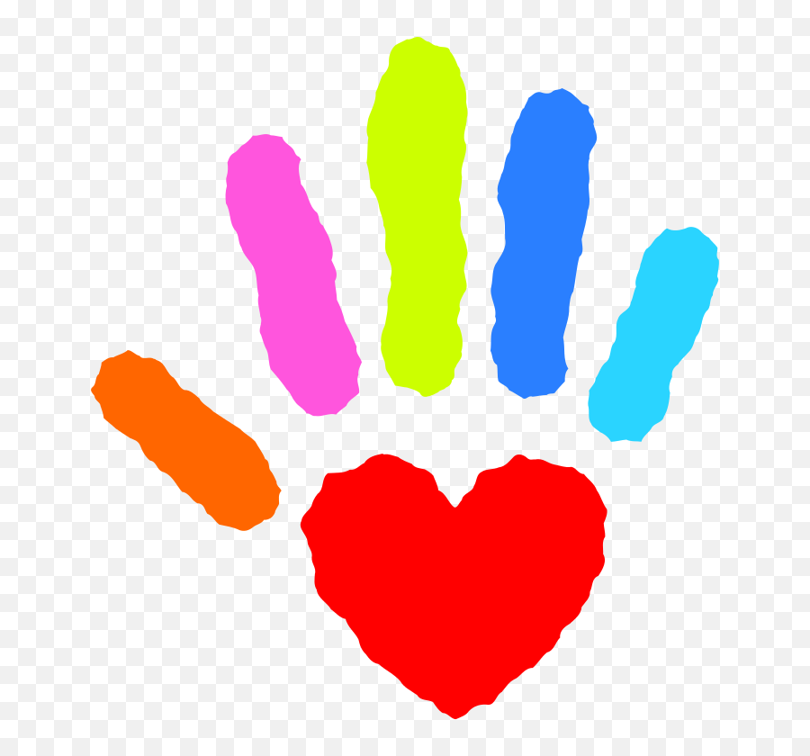 Heart Hand Nevit Fractalized - Clipart Hearts And Hands Emoji,What Do The Different Hand Emojis Mean