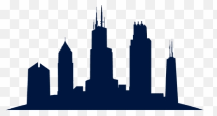 Dubai Clipart Cityscape - Chicago Skyline Silhouette Png Emoji,Cityscape Emoji