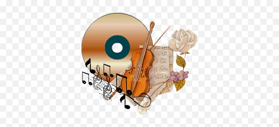 Photo - Gif De Musica Romantica Emoji,Violin Emoji