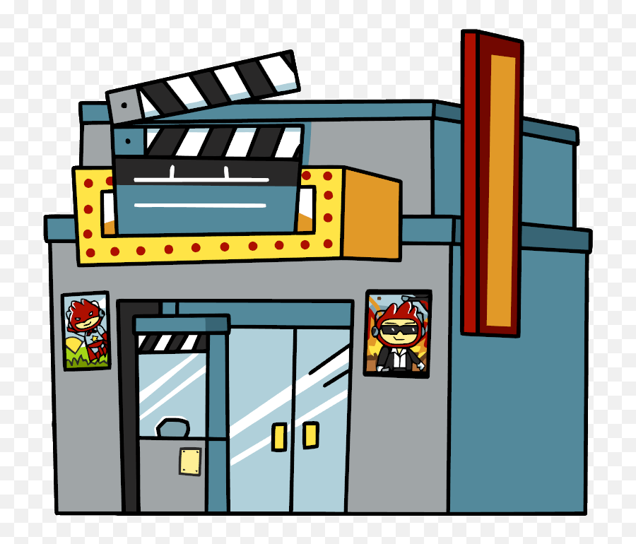 Download Movie Theater Png - Movie Theater Cartoon Png Png Movie Theater Clipart Png Emoji,Theater Emoji