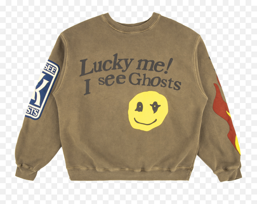 Kanye West Lucky Me Cn Trench - 920385513 Lucky Me I See Ghosts Sweater Emoji,Mexico Emoticon