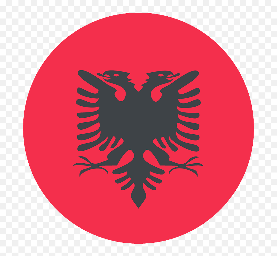 Albania Flag Emoji Clipart - Simbolet Kombetare Shqiptare,Jamaican Flag Emoji Android