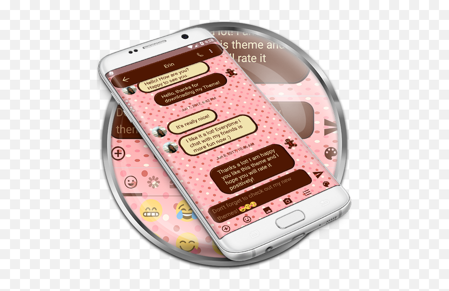 Sms Messages Love Chocolate Theme - Smartphone Emoji,Love Emoji Text Messages