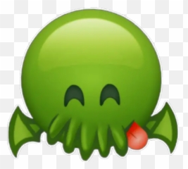 Emoji Cthulhu Th Gii Png - Fictional Character,Cthulhu Emoji