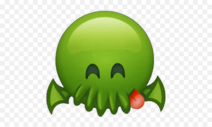 Emoji Cthulhu Th Gii Png - Fictional Character,Cthulhu Emoji