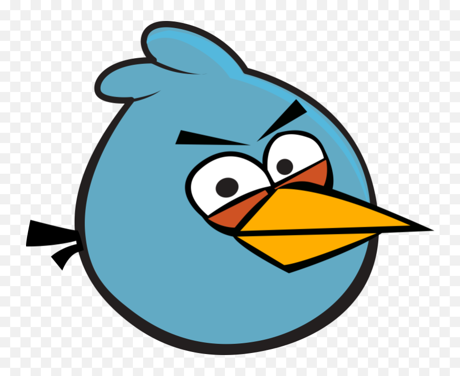 Angry Birds Png Transparent Background - Angry Birds Clipart Blue Angry Bird Transparent Emoji,Angry Birds Emojis