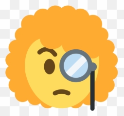 Hair Emoji,Emoji With Monocle