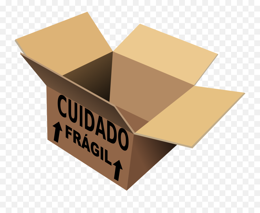 Shipping Box Cliparts 29 Buy Clip Art - Caixa De Papelao Emoji,Cardboard Box Emoji