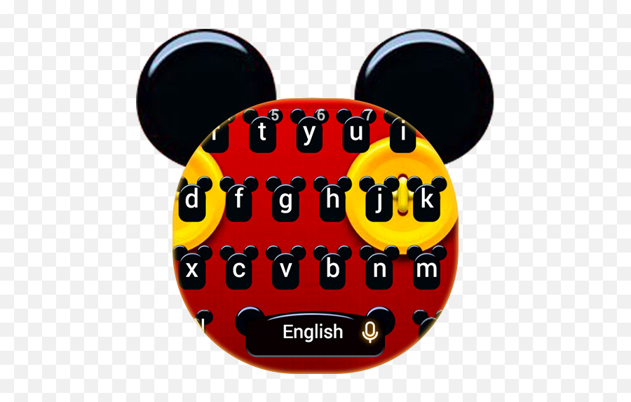 Cute Micky Bowknot Keyboard Theme 10001002 Download Android - Keyboard Theme For My Phone Emoji,Disney Emoji Keyboard Android