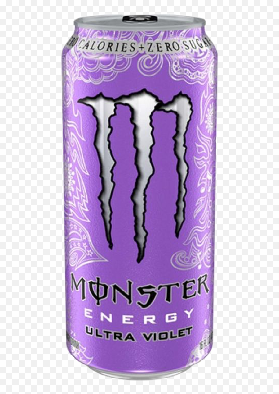 Purple Monster Energy Drink Sticker - Monster Energy Ultra Violet Emoji,Monster Energy Emoji
