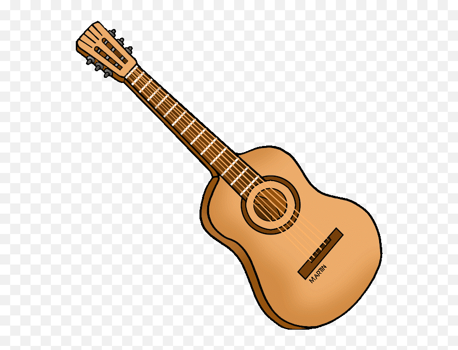 Classical Guitar Clipart - Classic Guitar Clipart Emoji,Emoji Guitar