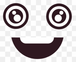 Simple Happy Male Emoticon Face - Png Emoji