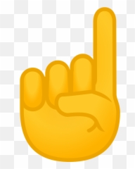 Index Pointing Up Icon - Finger Emoji