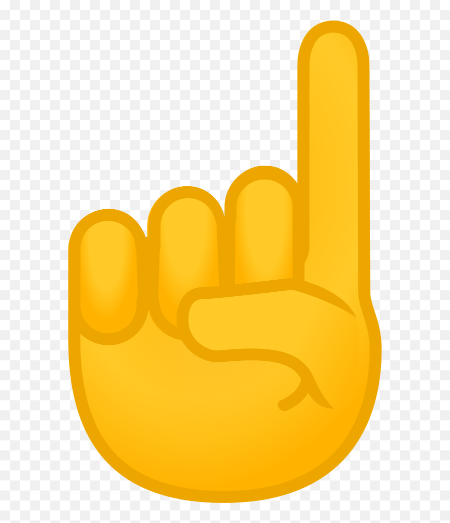 Index Pointing Up Icon - Finger Pointing Up Emoji,Pointing Down Emoji