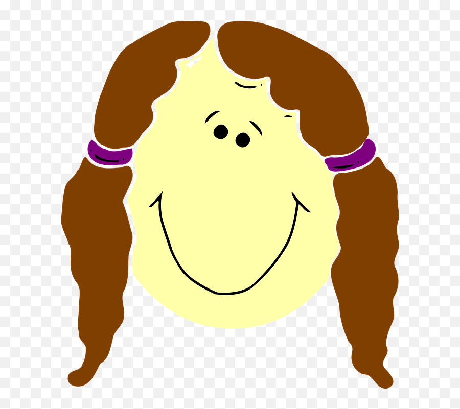 Free Ponytail Girl Images - Adolescence Emoji,Thinking Emoticon