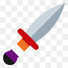 Fuck Terfs More Pride Dagger Based - Throwing Knife Emoji