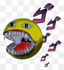 Menacing Emoji - Cursed Pacman