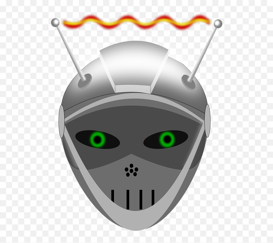 Free Iron Metal Vectors - Transparent Background Robot Head Png Emoji,Skull Gun Knife Emoji