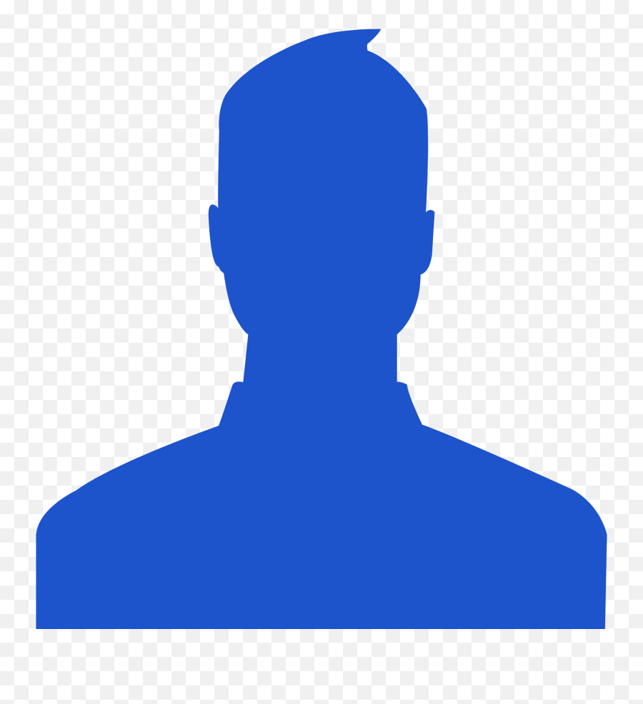 Facebook Profile Picture Silhouette Male - Facebook Silhouette Emoji,Male Emoji