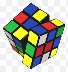 Cube Clipart Transparent Cube - Transparent Rubiks Cube Png Emoji,Rubik's Cube Emoji