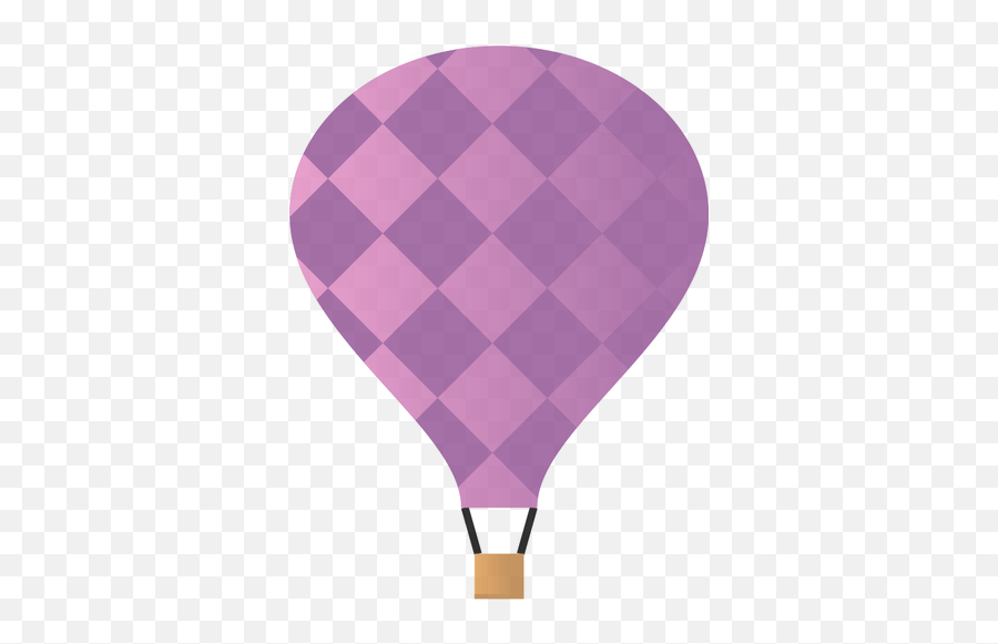 Air Balloon Vector Illustration - Balao Ar Quente Roxo Png Emoji,Emoji Balloon Arch