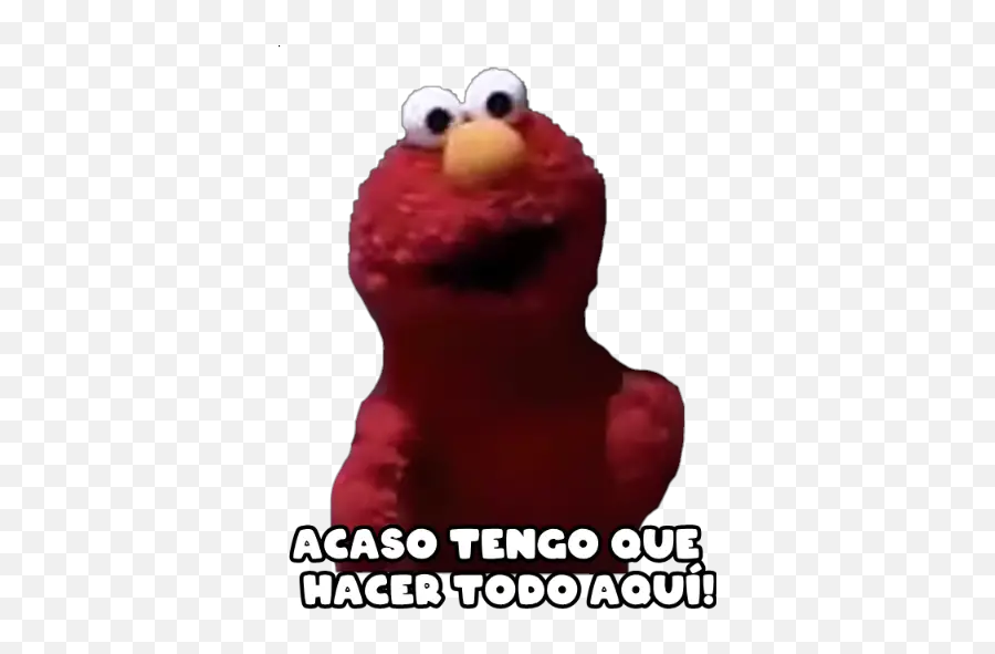 Elmo Creepy Stickers For Whatsapp - Cartoon Emoji,Turkey Emoji For Android