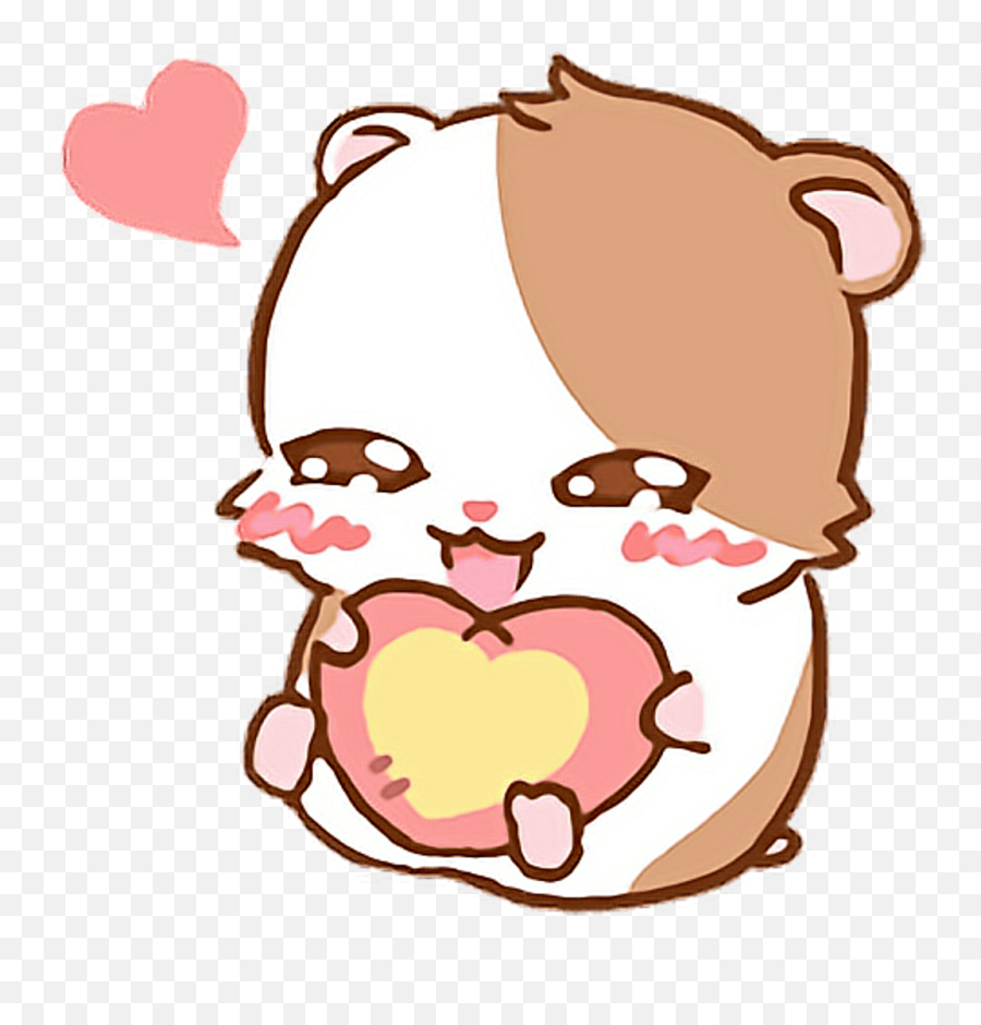 Sticker Line Friends Emoji - Hamster Kawaii Cute,Line Emoji