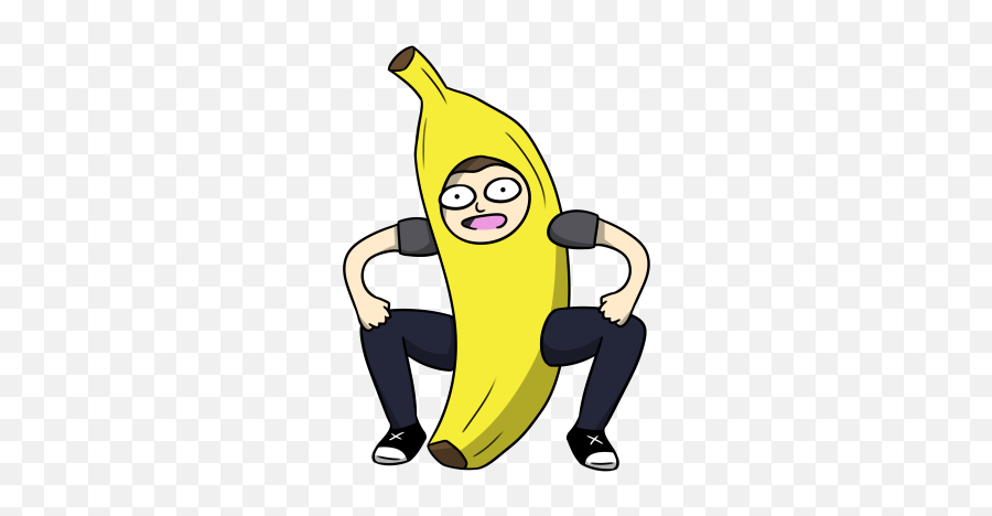 Pin - Banana Man Emoji,Banana Emoticon