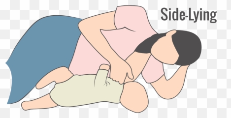 Lies Transparent Png Clipart Free - Side Lying Position Of Breastfeeding Emoji